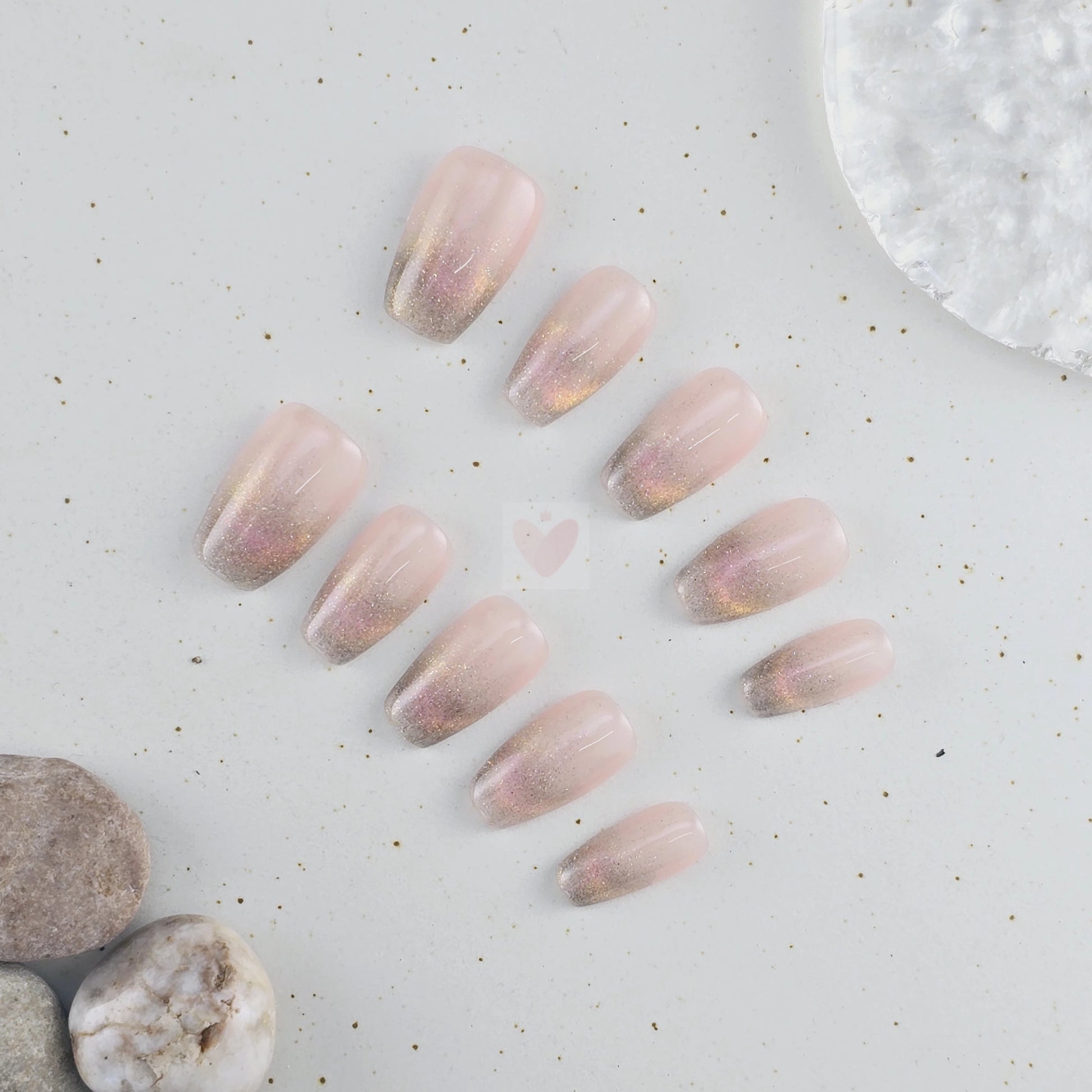 Blush Radiance - Dress For Nails