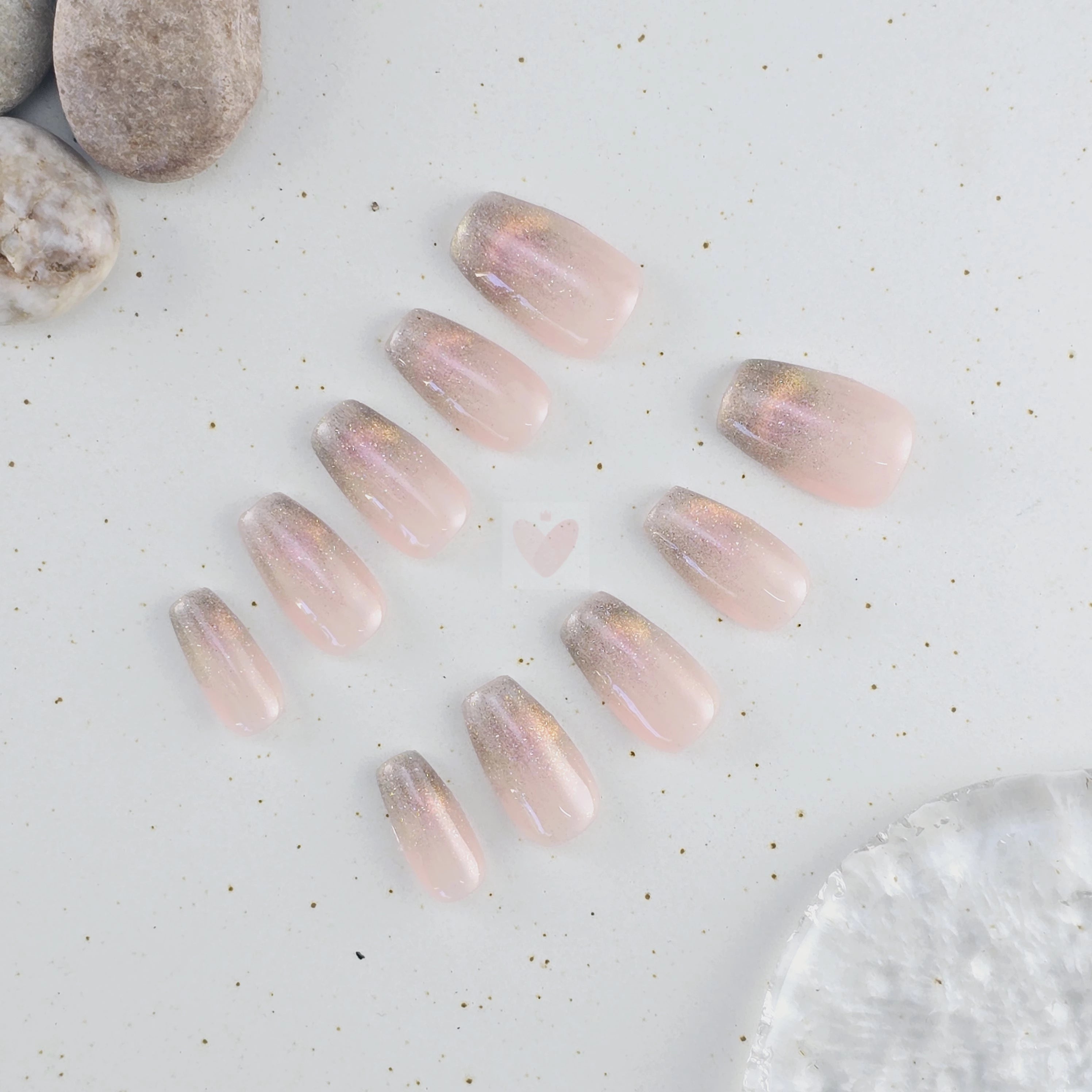 Blush Radiance - Dress For Nails