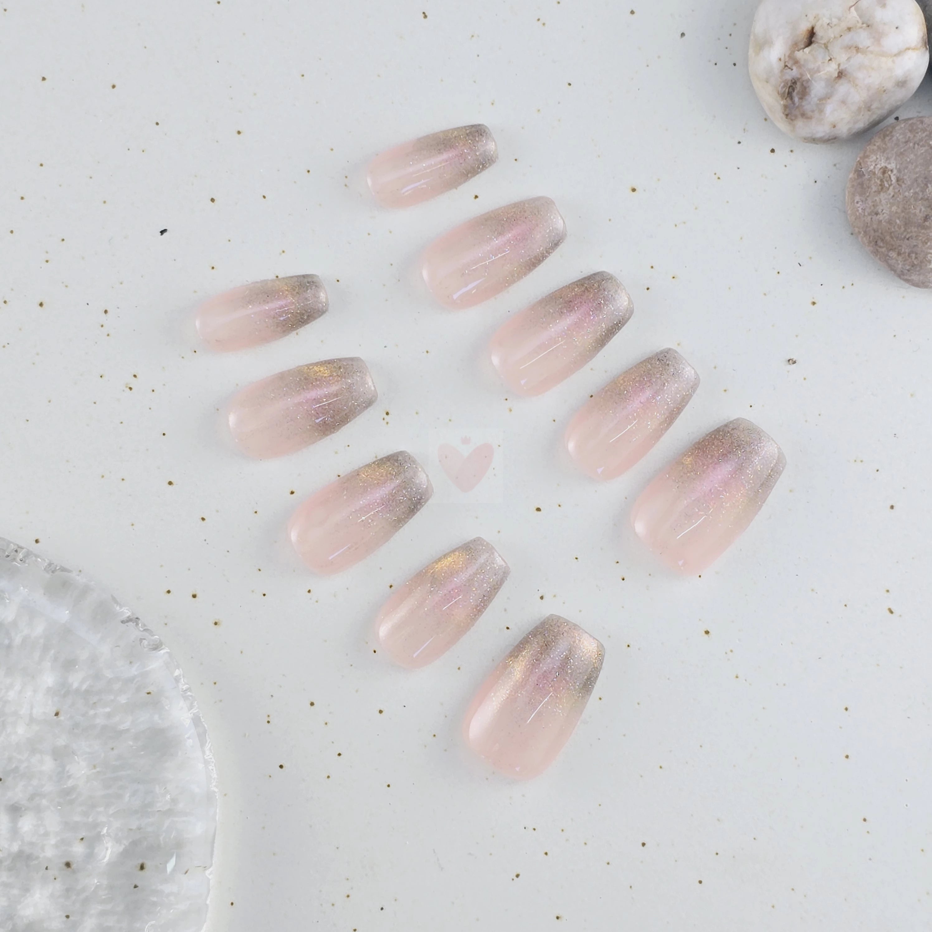 Blush Radiance - Dress For Nails