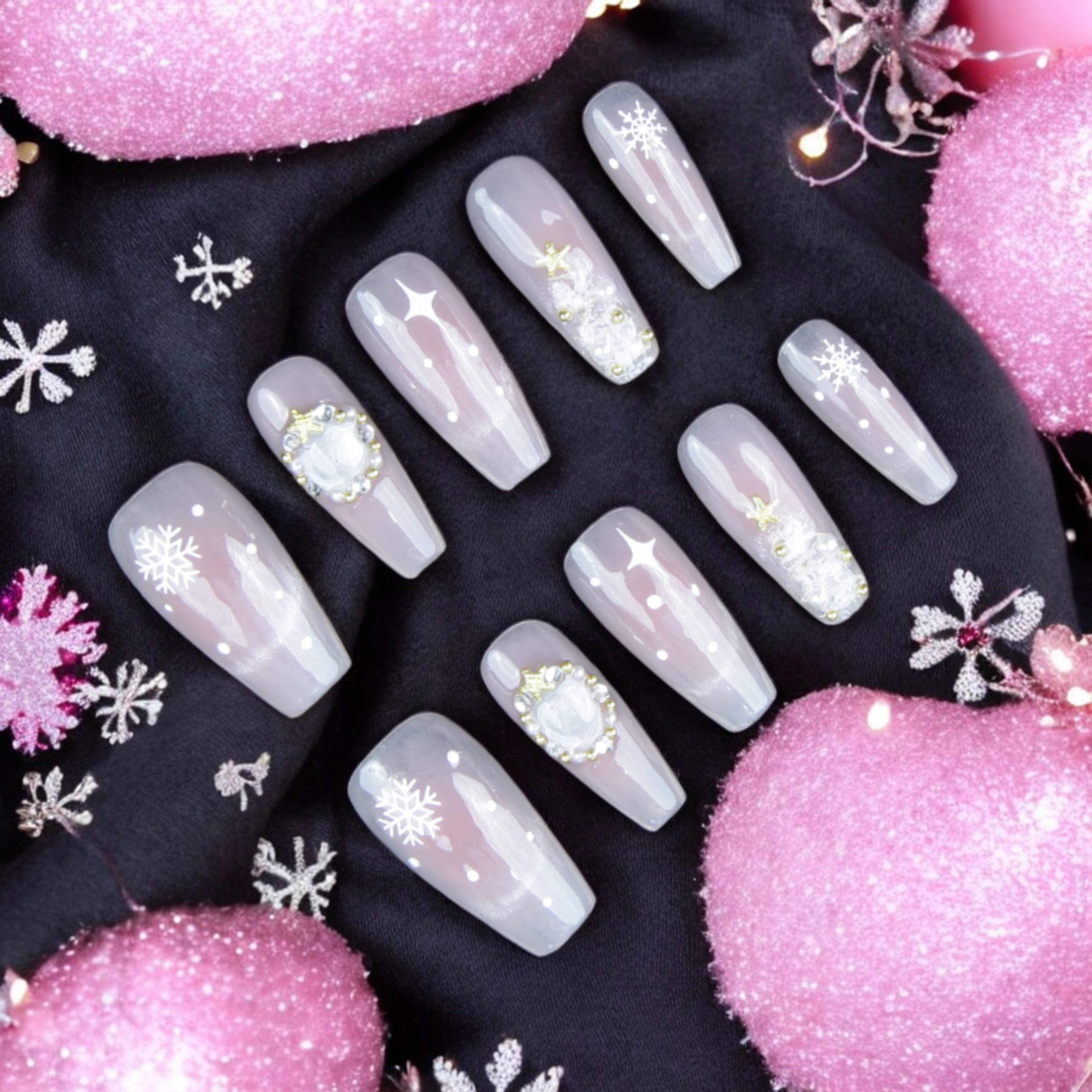 Winter Radiance - Dress For Nails - Press On Nails