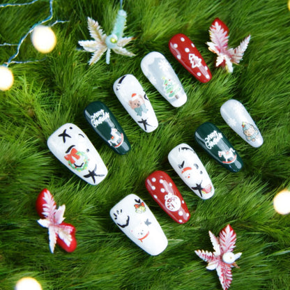 Festive Joy - Dress For Nails - Press On Nails