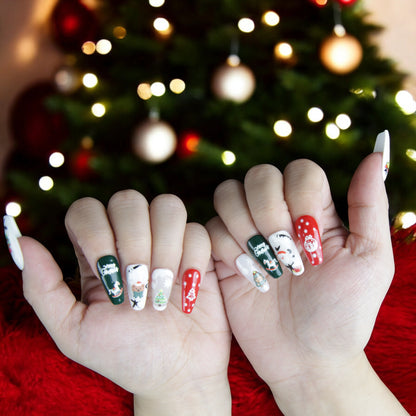 Festive Joy - Dress For Nails - Press On Nails