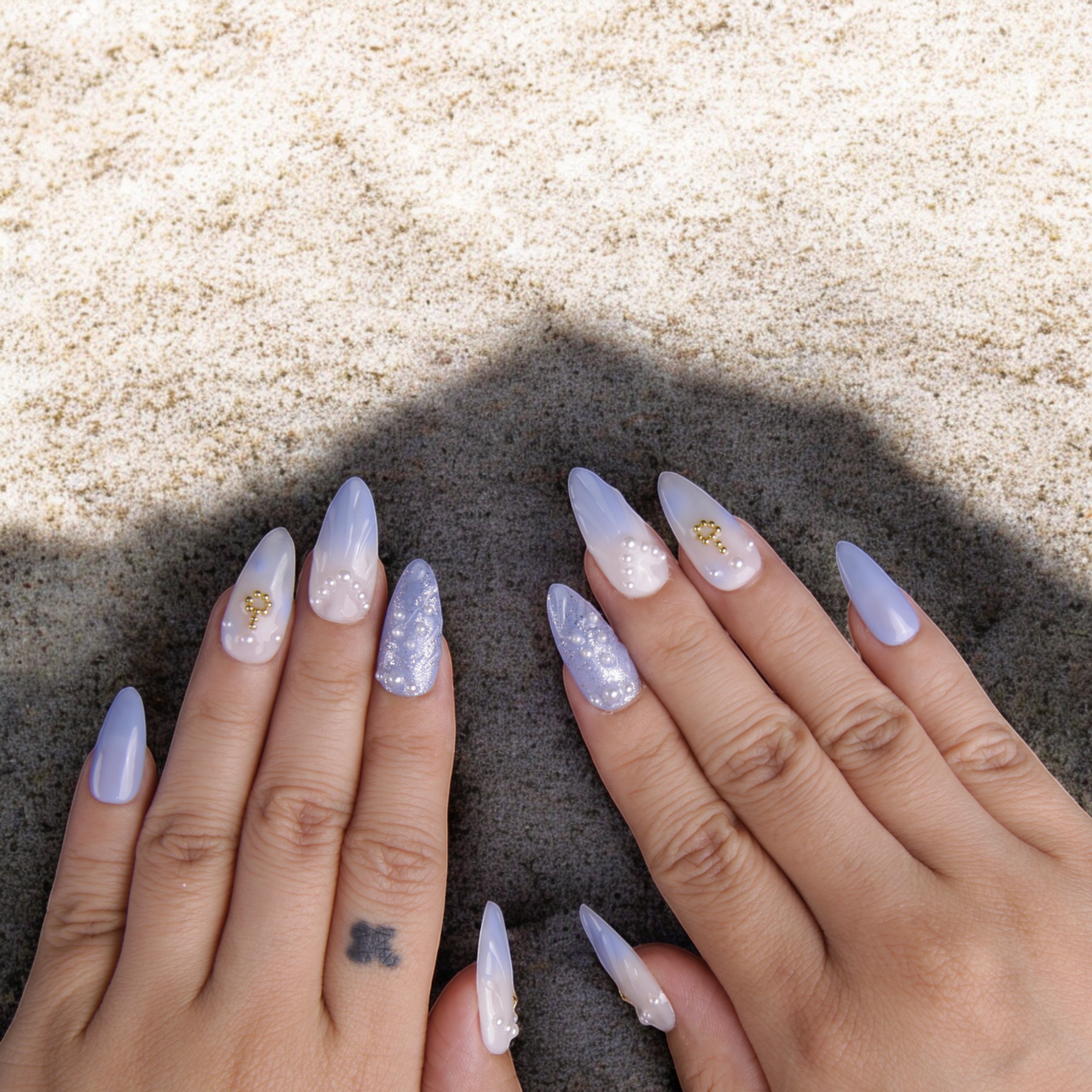 Seaside Bliss - Dress For Nails - Press On Nails