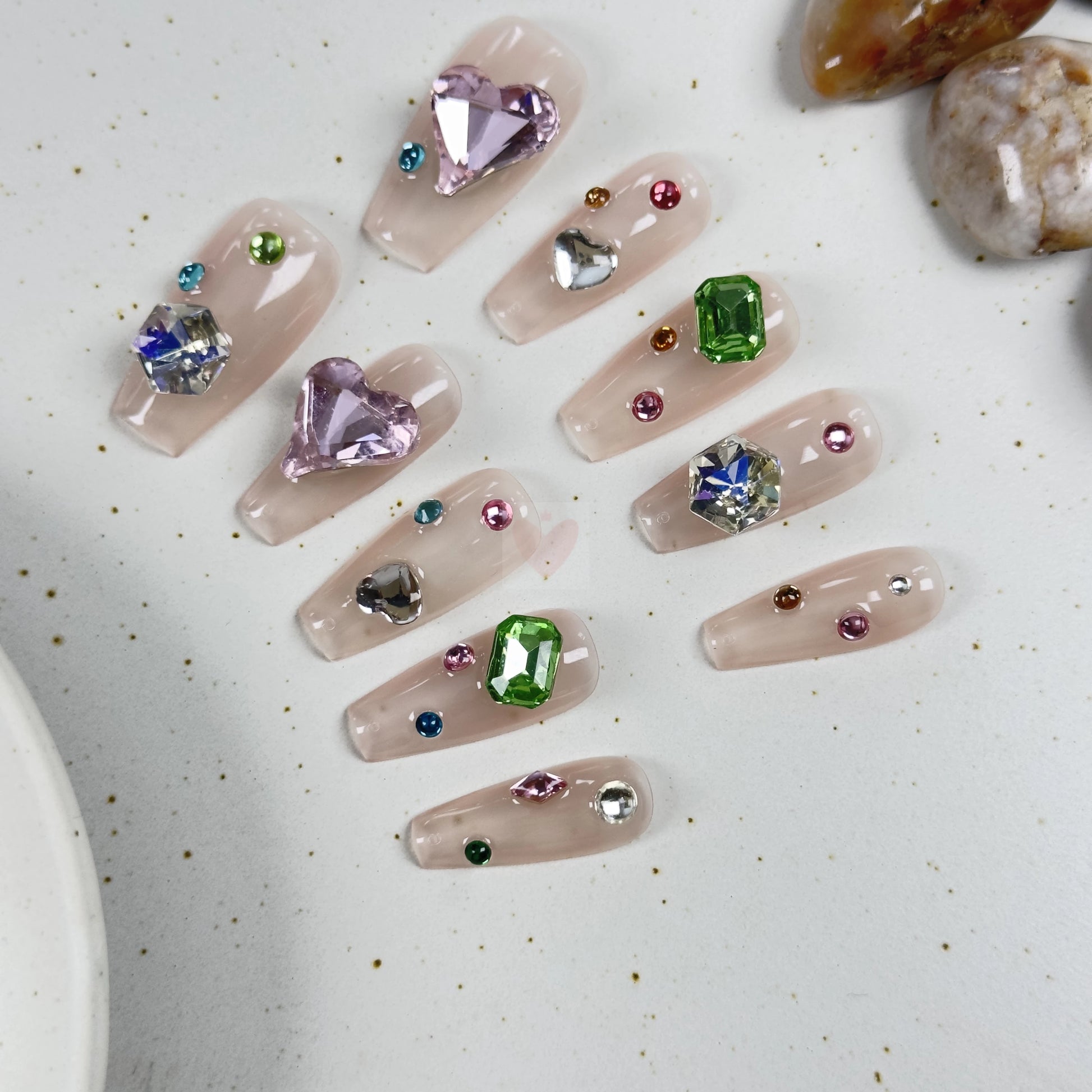 Earthly Sparkle - Dress For Nails