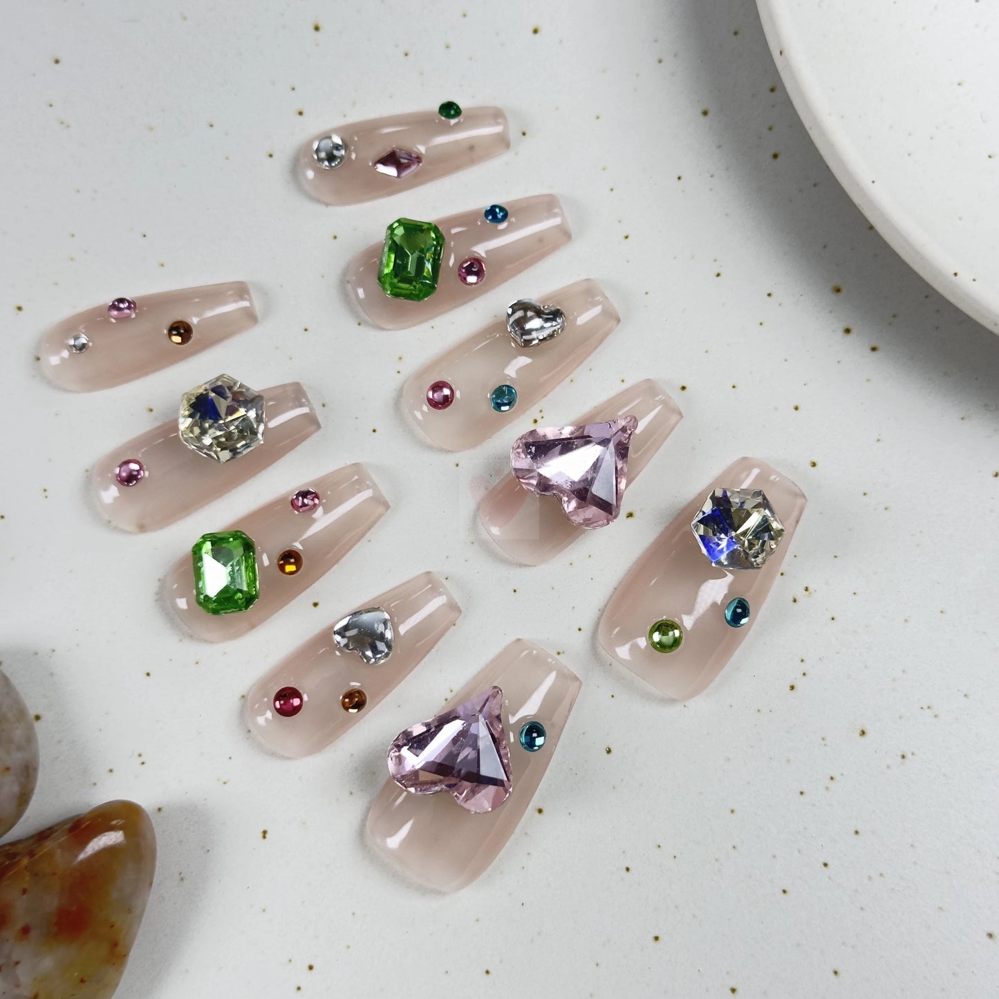 Earthly Sparkle - Dress For Nails