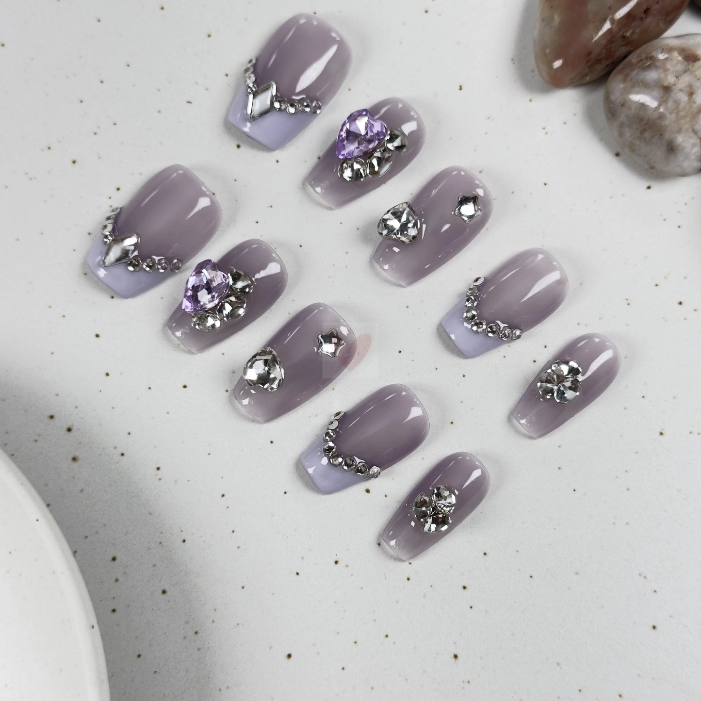 Amethyst Grace - Dress For Nails