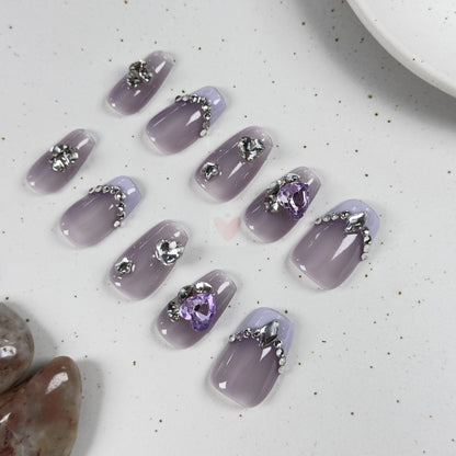 Amethyst Grace - Dress For Nails