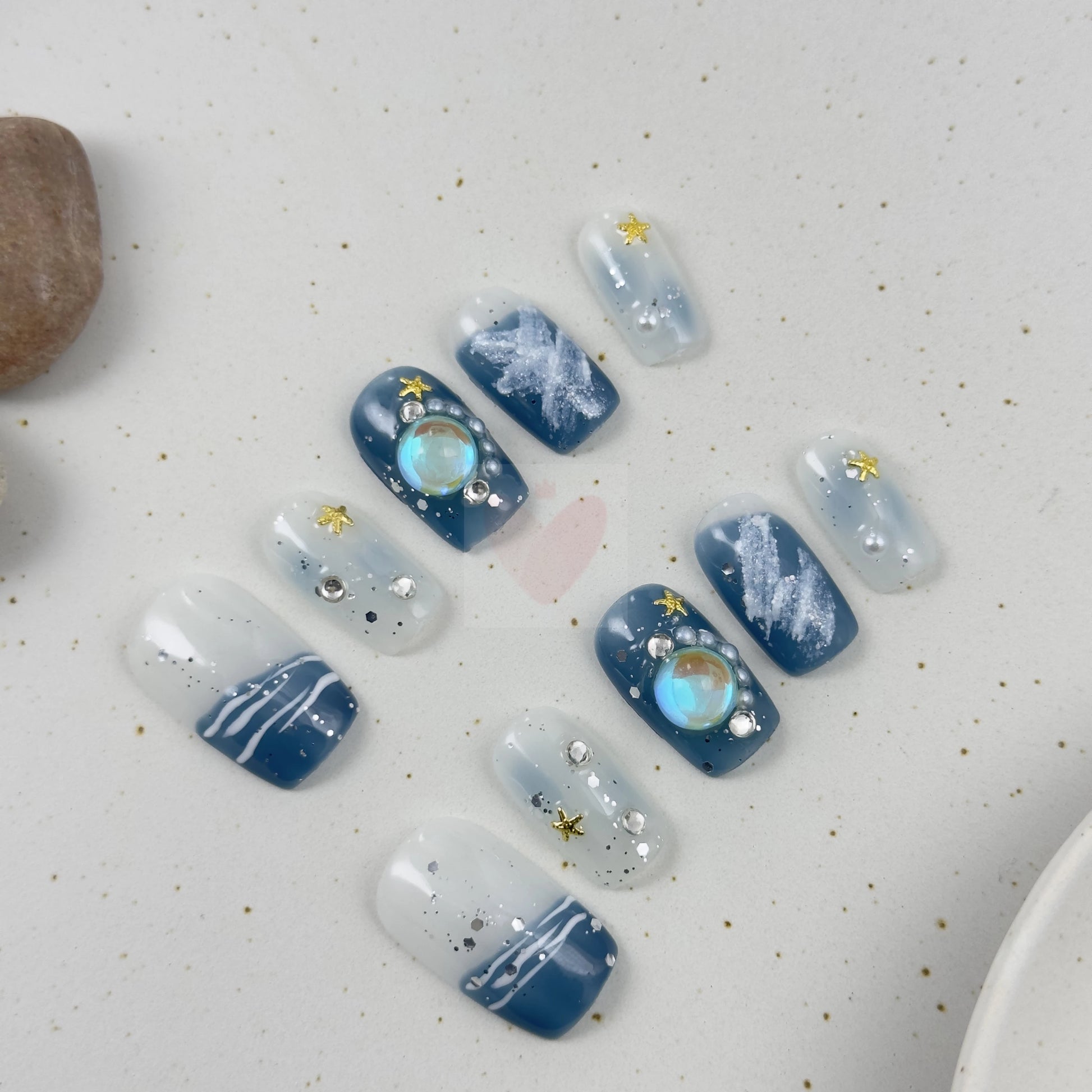 Seaside Serenity - Dress For Nails