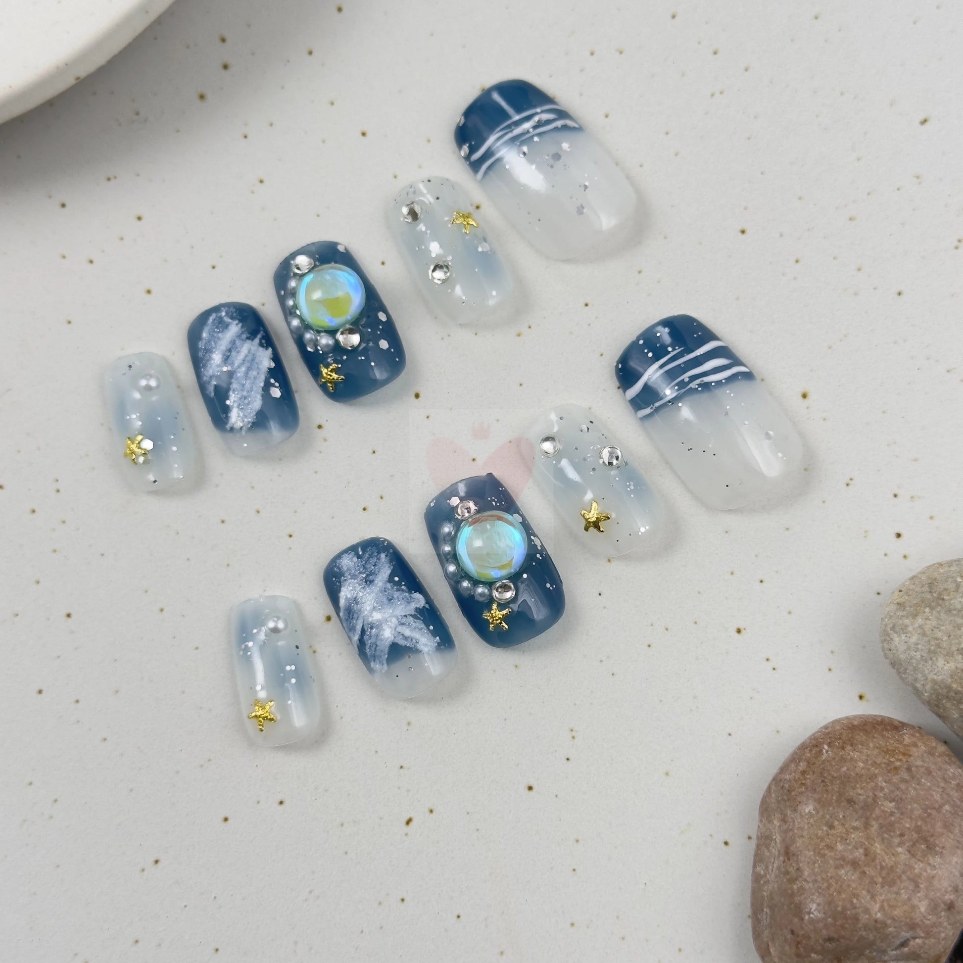 Seaside Serenity - Dress For Nails