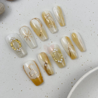 Leo Zodiac Luxe - Dress For Nails