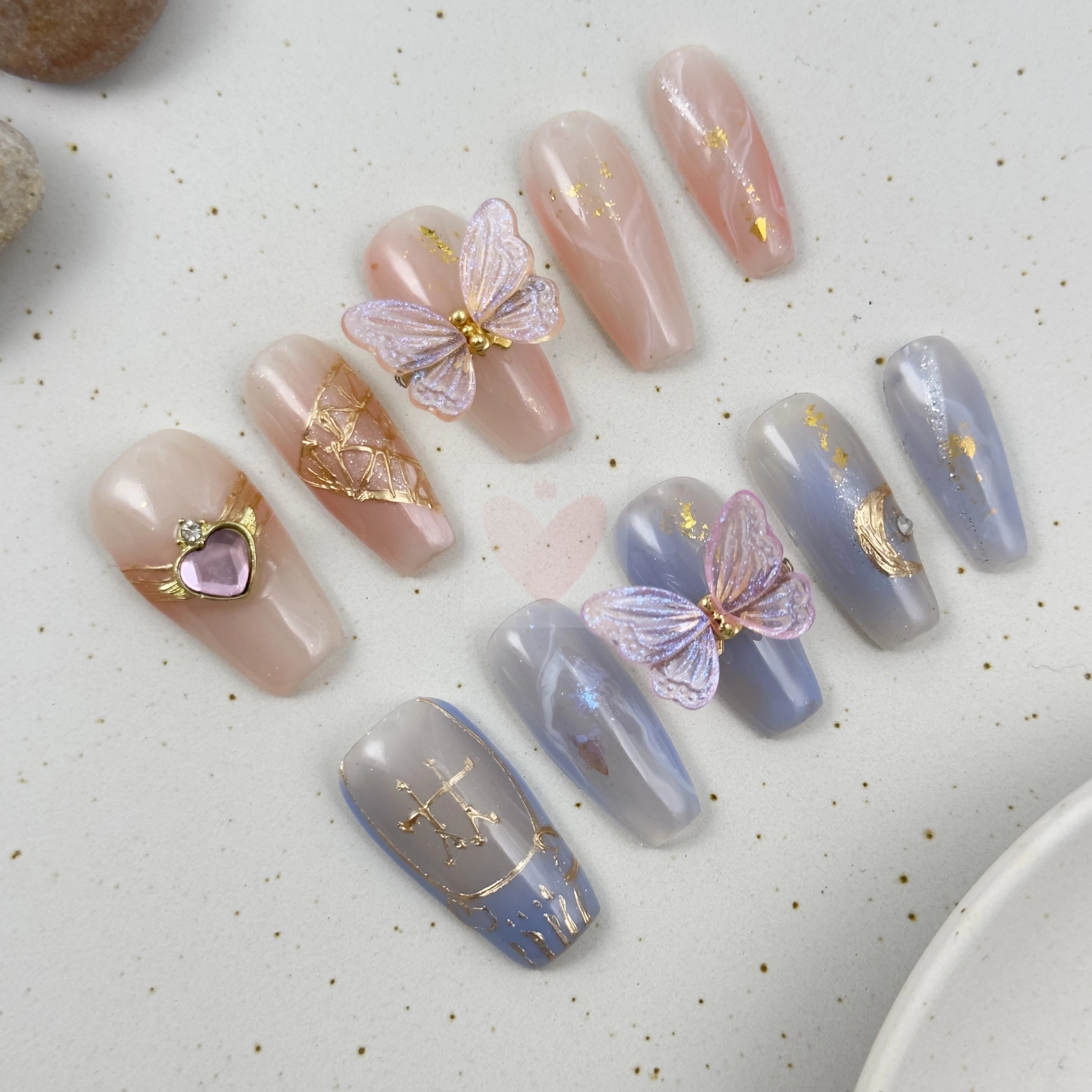 Gemini Star Sign Symphony - Dress For Nails