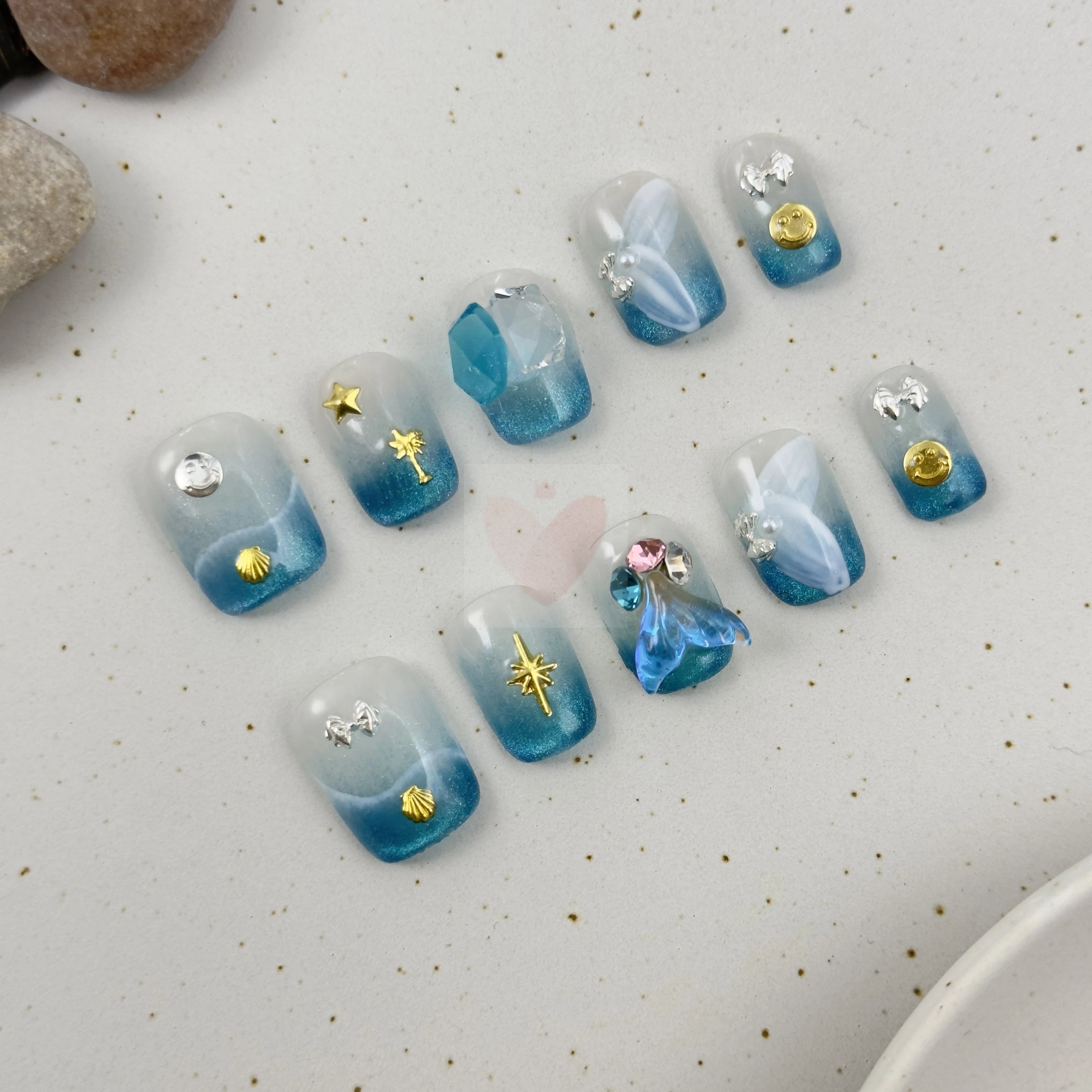 Mermaid Serenity - Dress For Nails